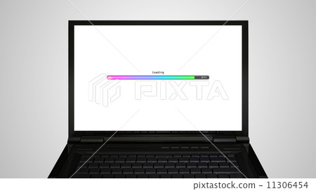 laptop Monitor display loading color bar laptop Monitor display loading color bar 11306454