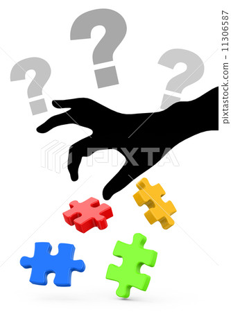 Choosing a puzzle piece 11306587