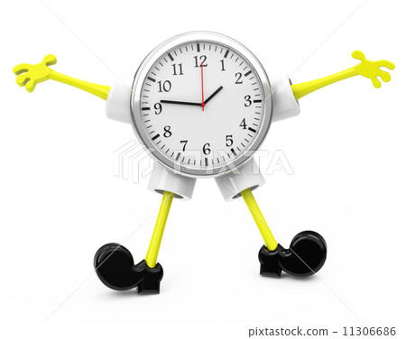 The happy clock  11306686