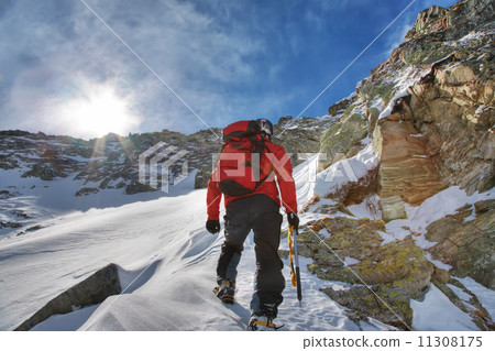 Winter climb Winter climb 11308175
