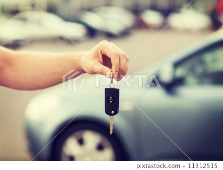 man with car key outside 11312515