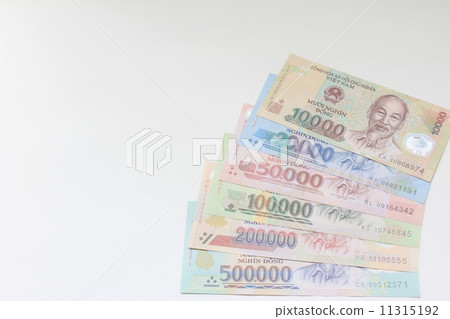 Vietnamese note Vietnamese note 11315192