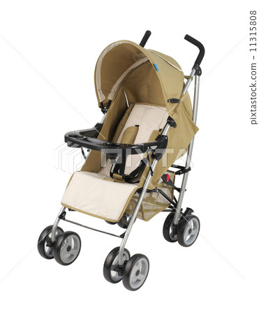 A yellow pram  11315808