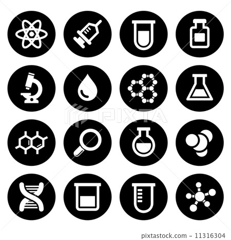Chemical icons set 11316304