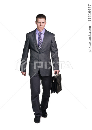 Businessman with briefcase 11316477