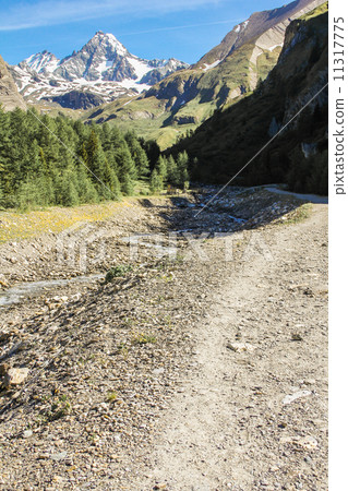 mountain in the Alps in summer mountain in the Alps in summer 11317775