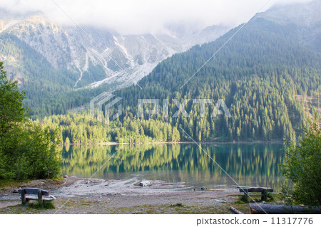 Lake in the Alps Lake in the Alps 11317776