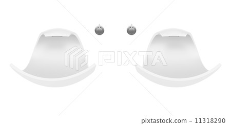 double ceramic bathroom sink isolated on white background double ceramic bathroom sink isolated on white background 11318290