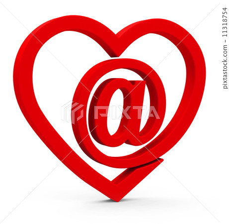 the e-mail heart the e-mail heart 11318754
