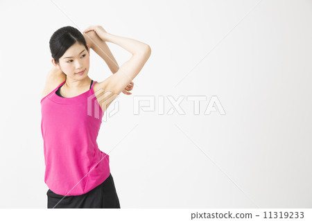 女人伸展 11319233