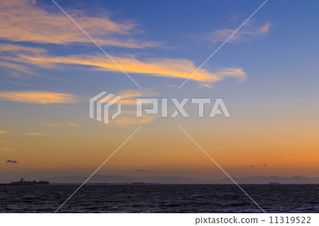 傍晚的天空 傍晚的天空 11319522