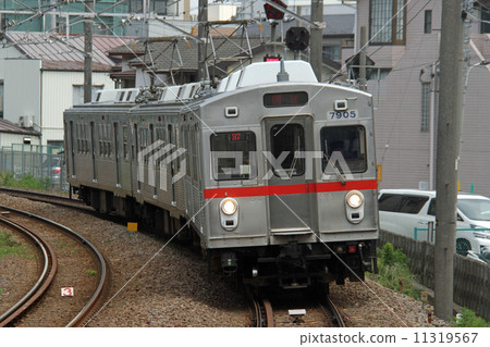 Ikegami Line 7700 Series Train 11319567