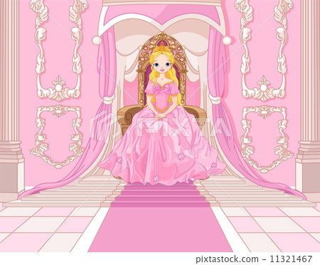 Princess on the throne 11321467