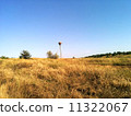 Stork nest on the nature 11322067