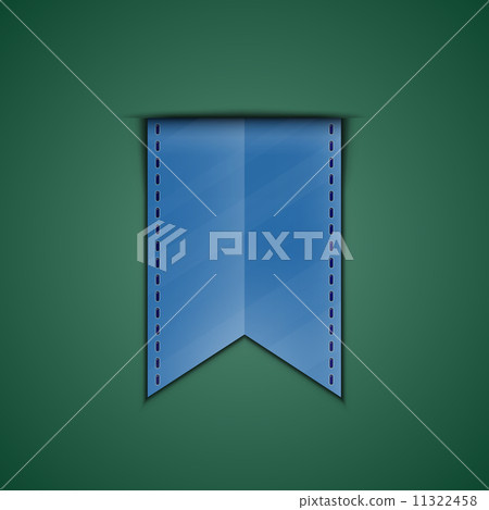 Bookmark decoration ribbon - Stock Illustration [11322458] - PIXTA