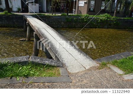 "Bridge bridge over the Shirakawa" (Higashiyama Ward, Kyoto City) 11322940