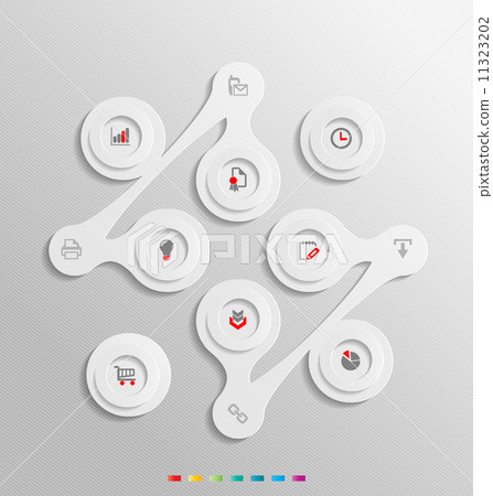 Minimal infographics template easily to be customized Minimal infographics template easily to be customized 11323202