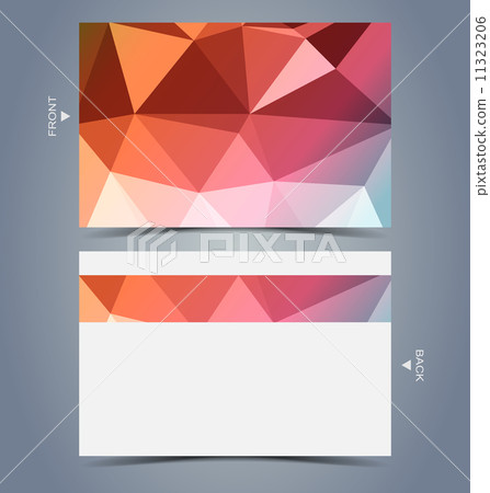 Elegant business card design template Elegant business card design template 11323206