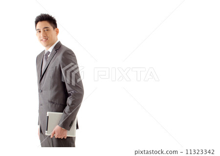 Businessman with Tablet Businessman with Tablet 11323342