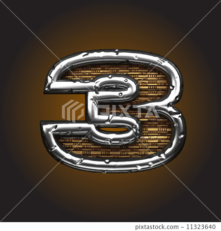 Vector wooden figure 11323640