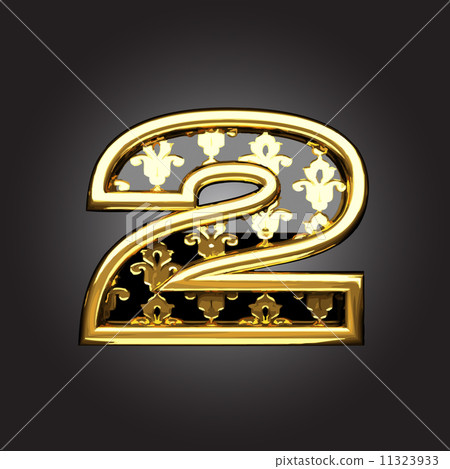 Vector golden figure Vector golden figure 11323933