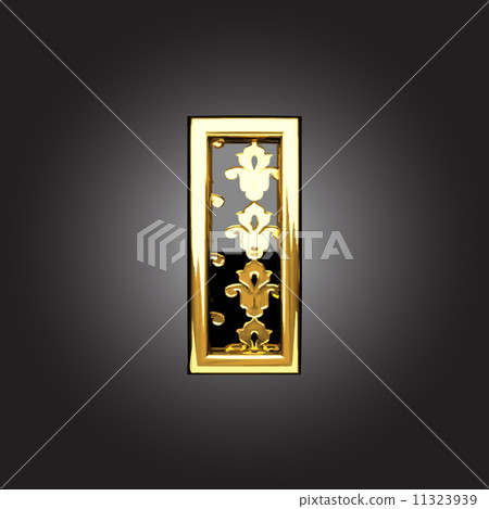 Vector golden figure Vector golden figure 11323939