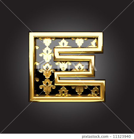 Vector golden figure Vector golden figure 11323940