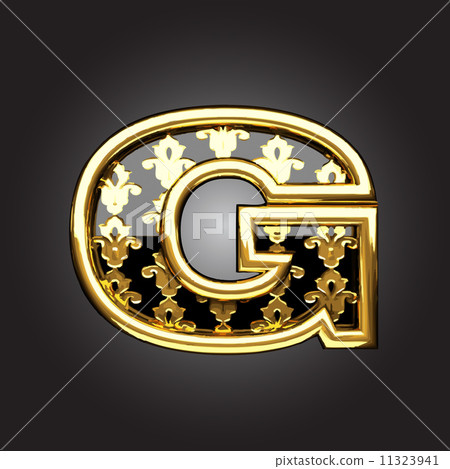 Vector golden figure Vector golden figure 11323941