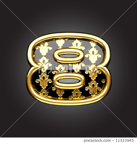 Vector golden figure 11323943