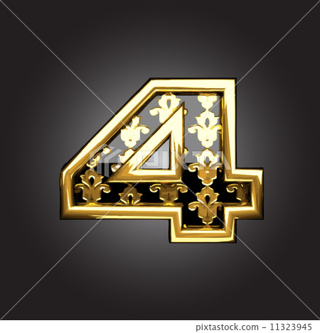 Vector golden figure 11323945