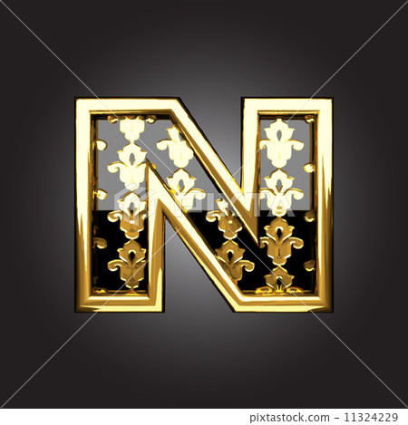 Vector golden figure Vector golden figure 11324229