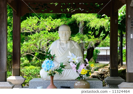 Aizu samurai house Yashima Kao statue 11324464