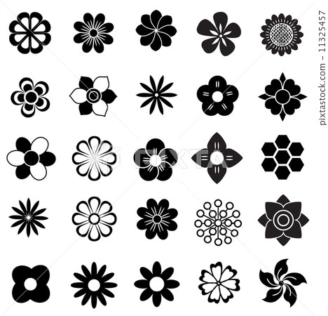 flower vector set 11325457