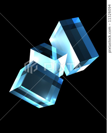 3DCG with a transparent feeling like glass 11326094