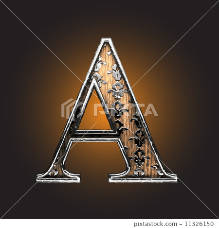 Vector wooden figure Vector wooden figure 11326150