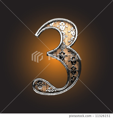 Vector wooden figure 11326151