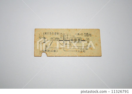 Token ticket on the Tokyu Line 11326791