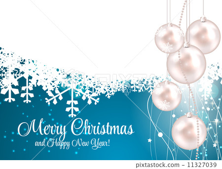 Abstract Beauty Christmas and New Year Background. Vector Illust Abstract Beauty Christmas and New Year Background. Vector Illust 11327039