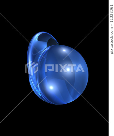 3DCG with a transparent feeling like glass 11328361