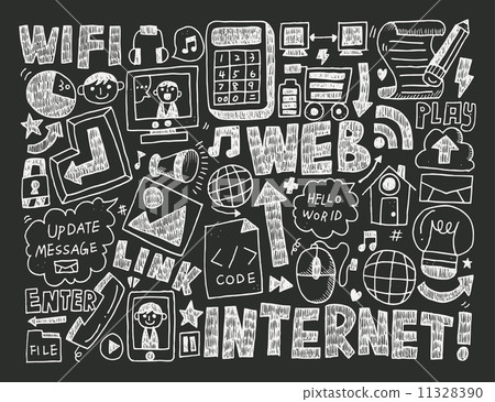 doodle internet web background 11328390