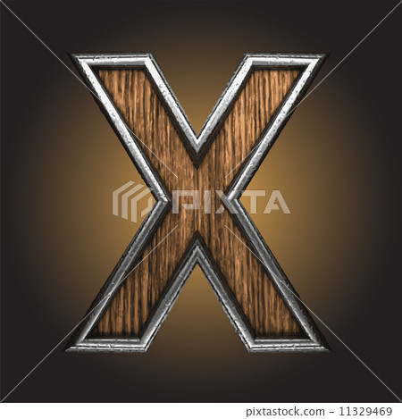 Vector wooden figure 11329469