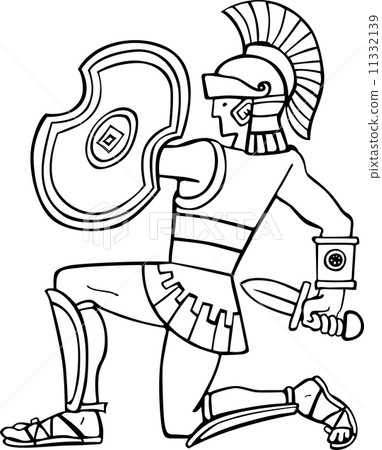 Ancient soldier 11332139