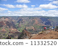 Kauai Island Waimea Canyon with a person 11332520