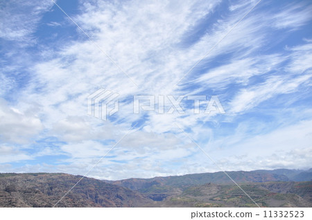 Waiyuan Canyon sky on Kauai 11332523