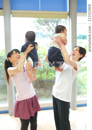 Baby parent and child learning Baby parent and child learning 11332908