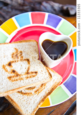 Coffee Cup and Bread 11333305