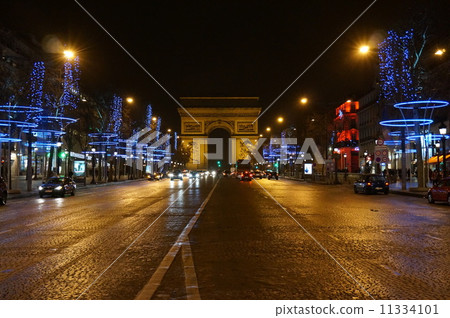 Arc de Triomphe of the night 11334101