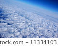The sea of clouds from the sky 11334103