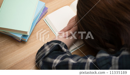  A woman sleeping 11335189