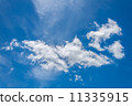 blue sky with tiny clouds 11335915